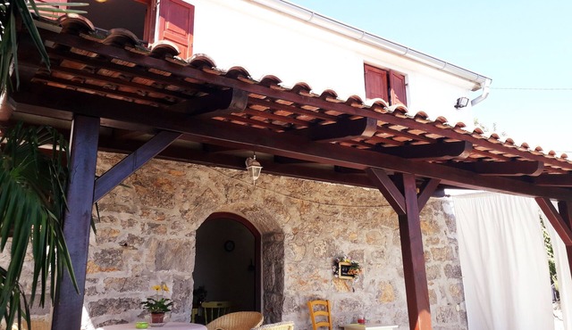 Rustic stone house KATA with the wonderful view of the Kvarner bay