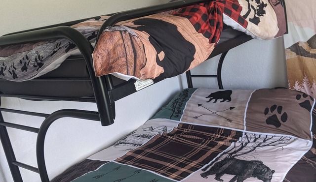 Rustic studio apartment in a barn