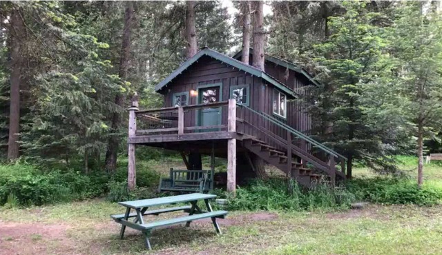 Rustic Treehouse Cabin on Green Bluff!