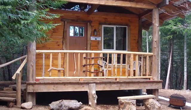 Rustic wilderness cabin on 200-acre eco-preserve