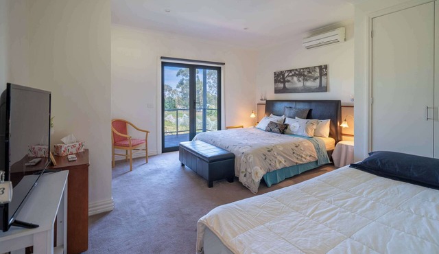 Rustic Winery Villa | Queen + Single Bed Room3 with En-Suite