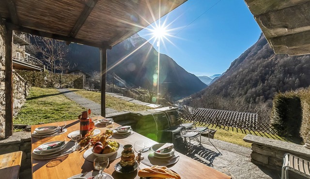 Rustico Over The Bridge Verzasca 2, Sambugaro, Switzerland
