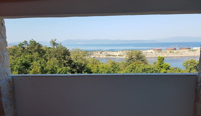 Ruza room with terrace and sea view