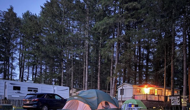 RV-accessible cozy private campground with pool access near Lake Wallenpaupack