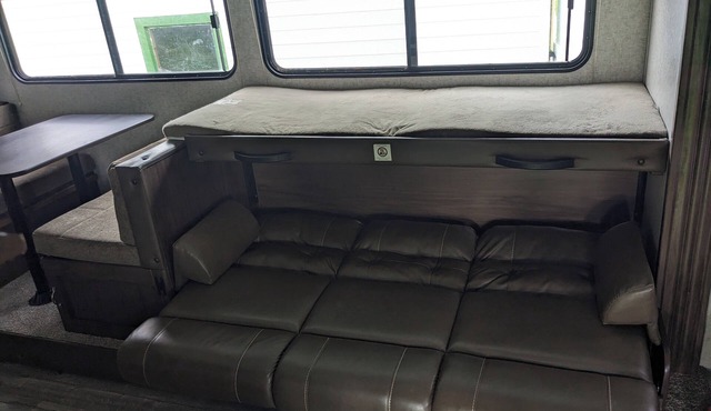 RV Camping on the Salmon River in 23FT Camper on165-acre Farm,