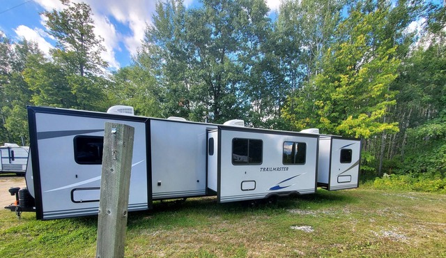 RV campsite on private Lot north end of Leech Lake