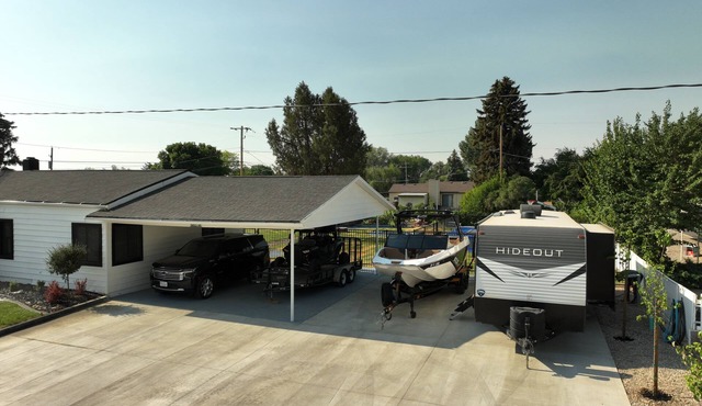 RV full hook up RV full hook up