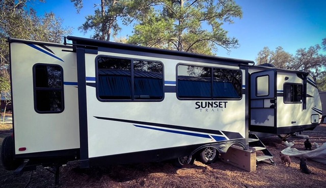 RV Glamping At Animal Sanctuary