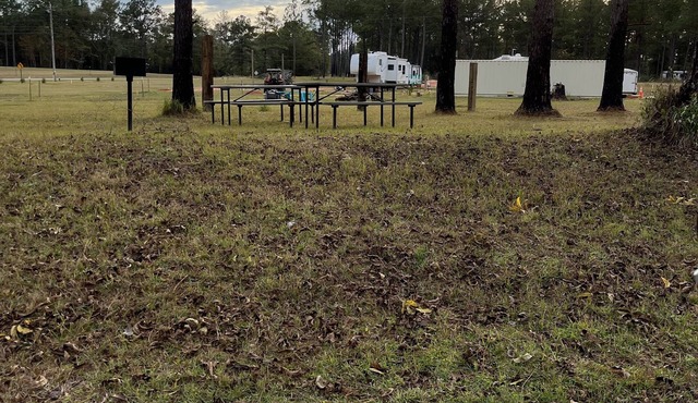 RV in the country, near Blakely.
