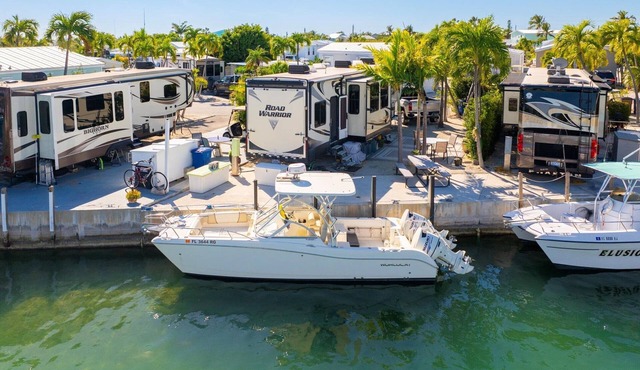 RV Lot 497-35' Canal Front in Venture Out at Cudjoe Key