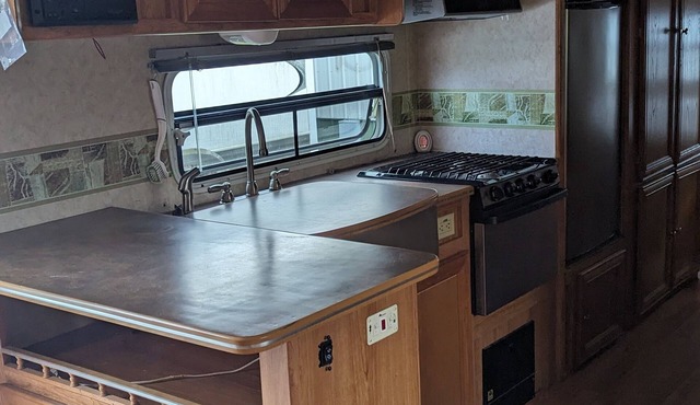 RV on site with electric only.