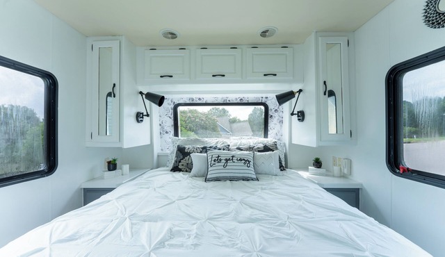 RV parking/hook up spot for long term. Bring your own RV.