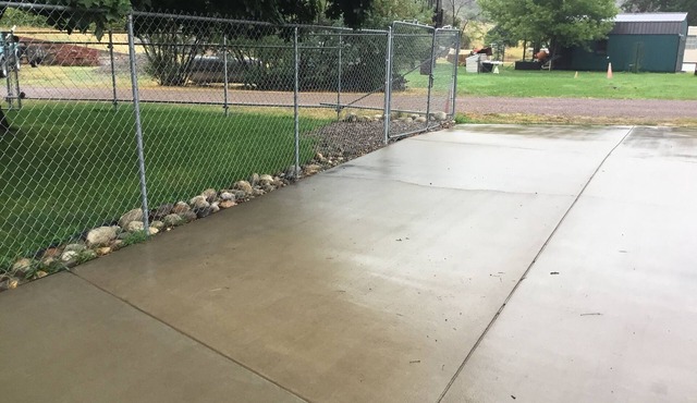 RV Parking spot along the Missouri river