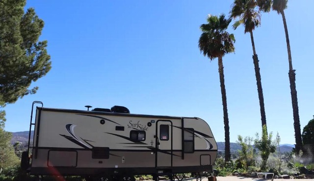 RV quiet place in the mountain