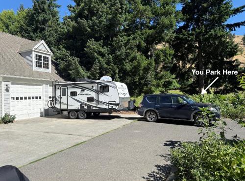 RV Stays at Handsfull Farm site only