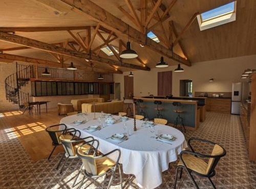 Séjour de luxe au cœur de Mainxe, avec truffe et cours de cuisine, idéal pour 4 couples - FR-1-653-235
