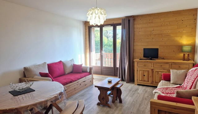 Séjour nature et ski au Revard – Terrasse plein sud, accès pistes