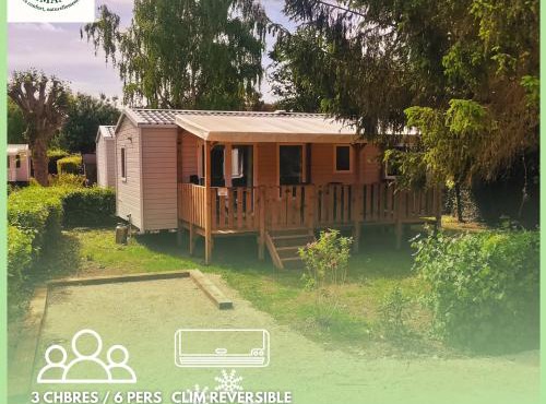 Séjour Normandie - Mobilhome basic 3ch-6p avec climatisation dans l'Eure - 120