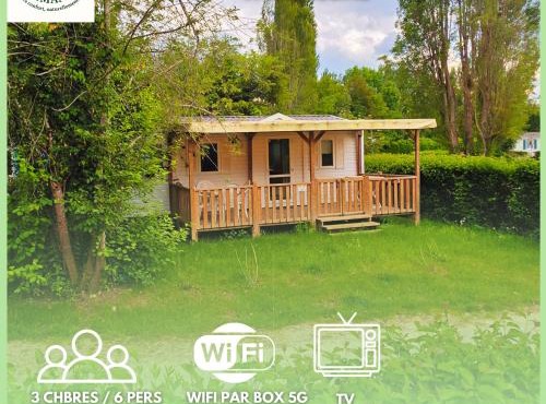Séjour Normandie - Mobilhome basic 3ch-6p avec WiFi-TV dans l'Eure - 337