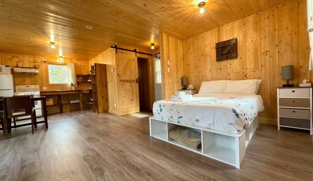 Séjour paisible au Mini-chalet - lac Pohénégamook