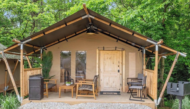 Safari Tent B at Eden Reserve - Near Ark
