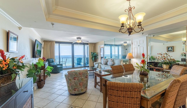 Sail Away-PCB, FL Beachfront-3BD/3BA-2 Beachfront Family Getaway-Covered Parking