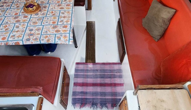 Sailboat Glamping on Bud Inlet in OLYMPIA, Washington.