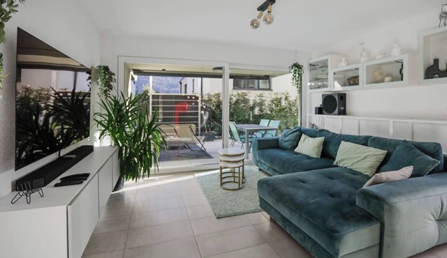 Saillon : maison 5 pers - Terrasse - Parking privé