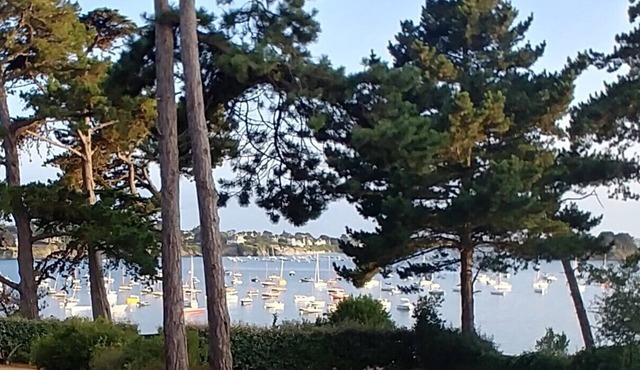 Saint Briac, sea view villa, direct access to sandy beach, south facing