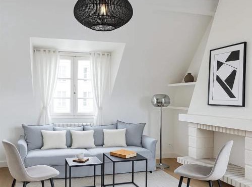 Saint-Germain-des-Pres- Deluxe duplex for 5