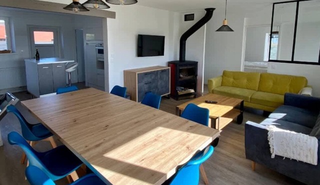 Saint-Pol family house garden equipped for 12