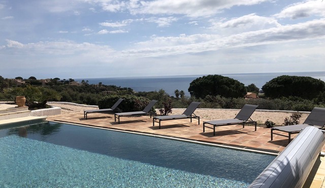 Sainte Maxime - Air-conditioned villa-10 pers-heated swimming pool