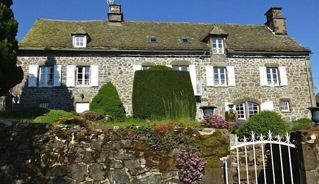 Salers: The farmhouse of Malprengère