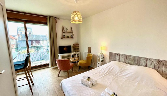 Salm, Coquet studio avec balcon