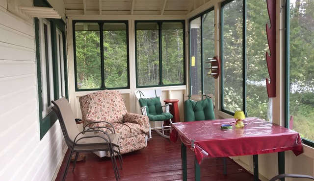 Salmon cottage by a beautiful river