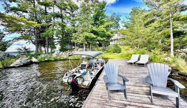 Salmon Island on Stoney Lake