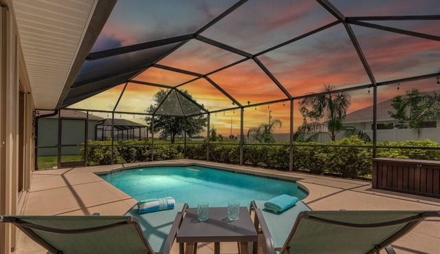 Saltwater Pool & Gas Grill: Cape Coral Oasis!