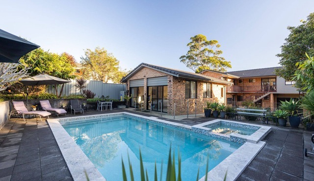 Saltwater Pool House