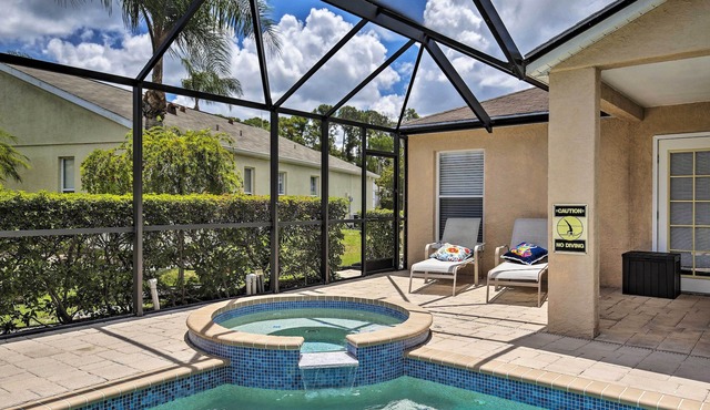 Saltwater Pool, Spa & Lanai: Bradenton Home