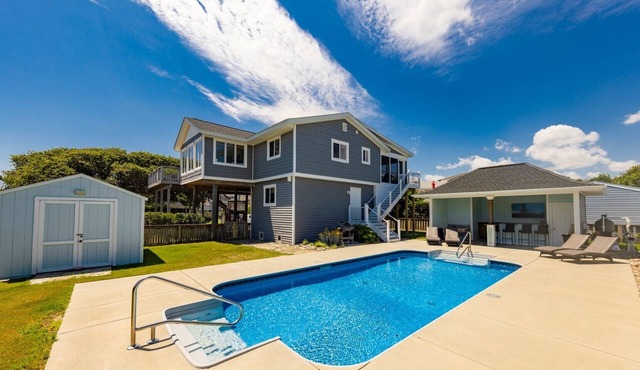 Saltwater Sanctuary- Pool, Walk 2 Beach!