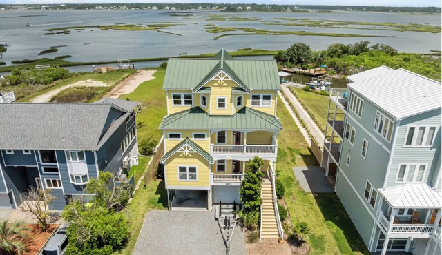 Salty Knot: Soundfront House, private pool, 6BD, 5.5BA, 5 min walk to beach