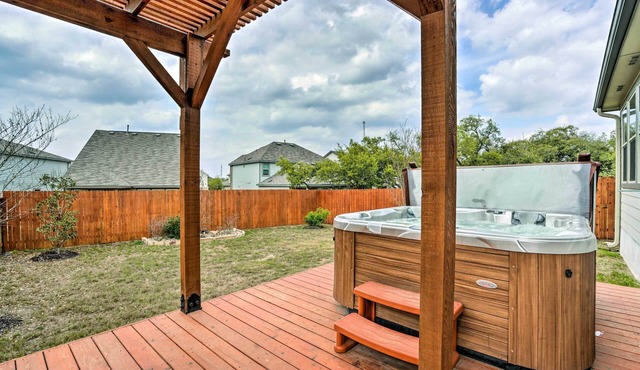 San Antonio Vacation Rental w/Hot Tub, Yard!