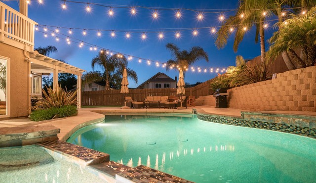 San Diego Family Getaway | Spa, Pool, and Patio