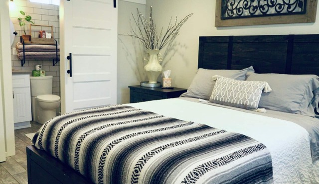 San Diego's Sustainable Couples Retreat, Modern-Rustic Design with Zen Vibes