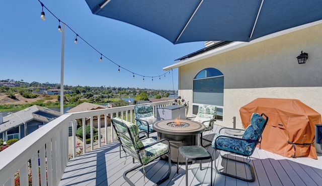 San Marcos Getaway w/Deck & Lake Views!