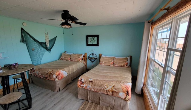 Sand Dunes is our Unique, Mint and Sandy Dune room
