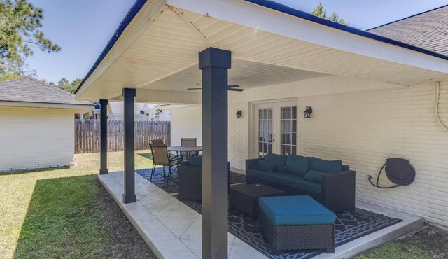 Sand & Surf Nearby! | 3BR w/Kitchen + Fenced Yard