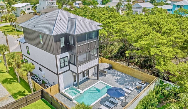 Sandbar: Private beach steps away, Heated pool & hot tub, Golf cart, Game room