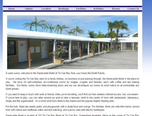 Sandcastle Motel Tin Can Bay