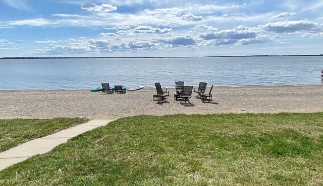 Sandy Beach Lake Front Home